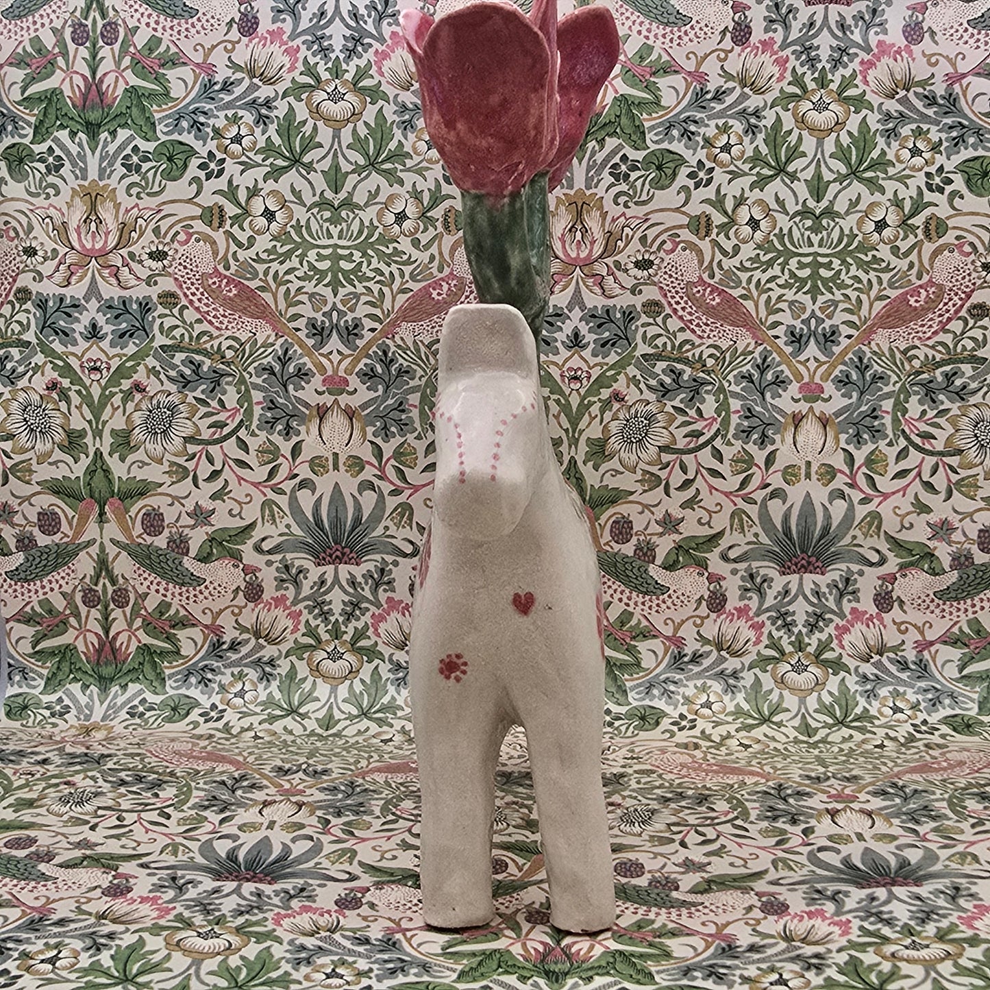 Swedish Horse 'Dalahäst'  Tripple Candle holder