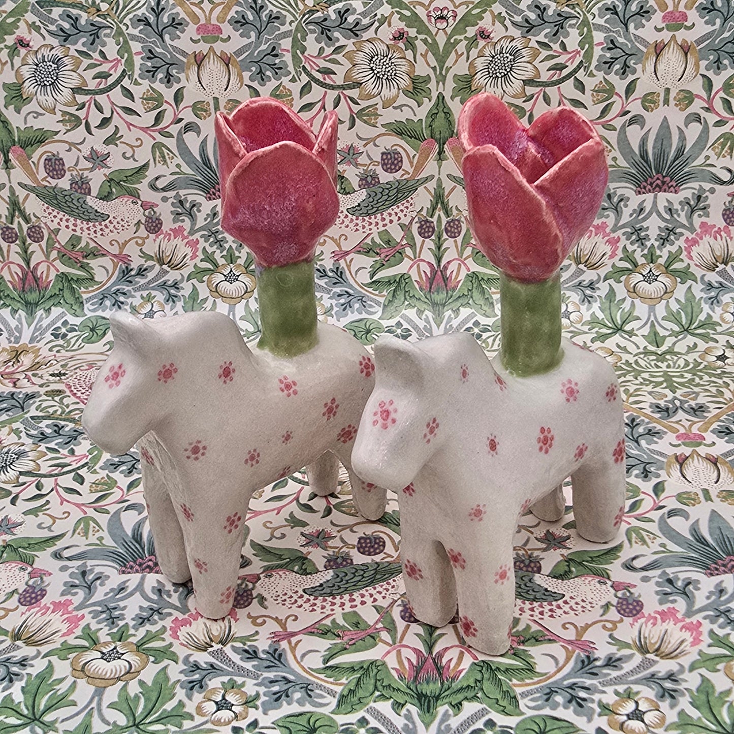 Swedish Horse 'Dalahäst' Candle holder