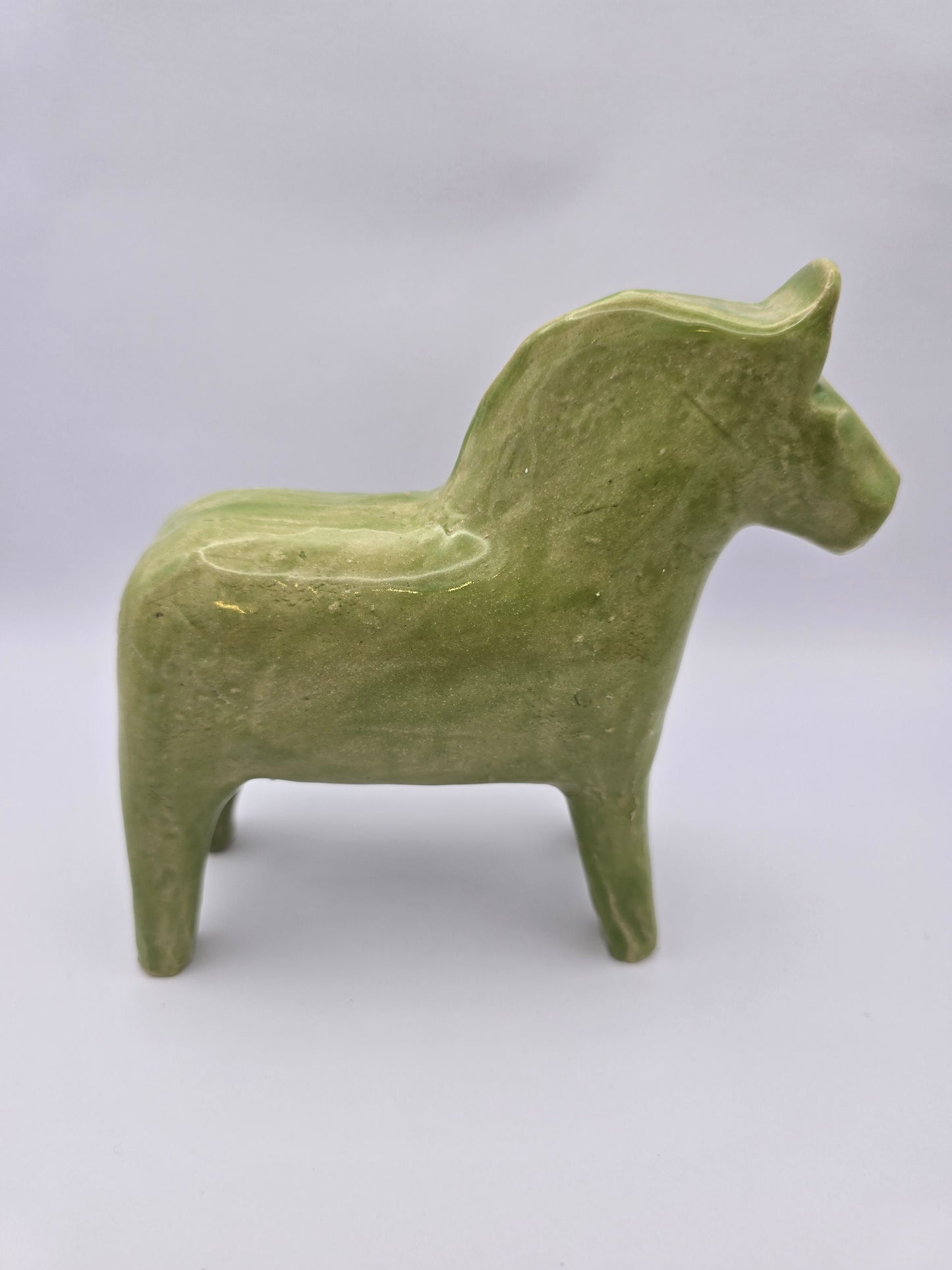 Green Swedish 'Dalahäst'