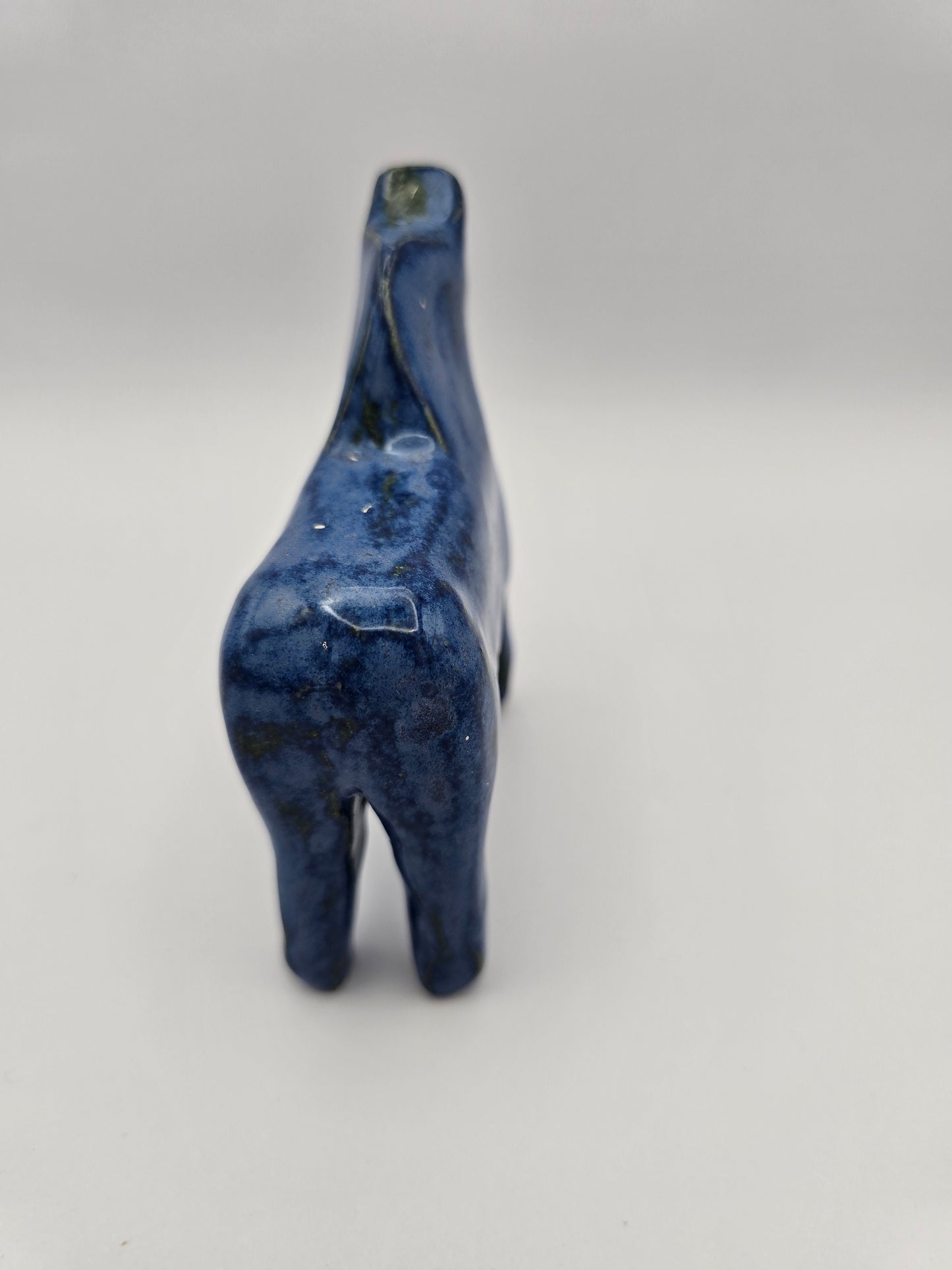 Small blue Swedish 'Dalahäst'