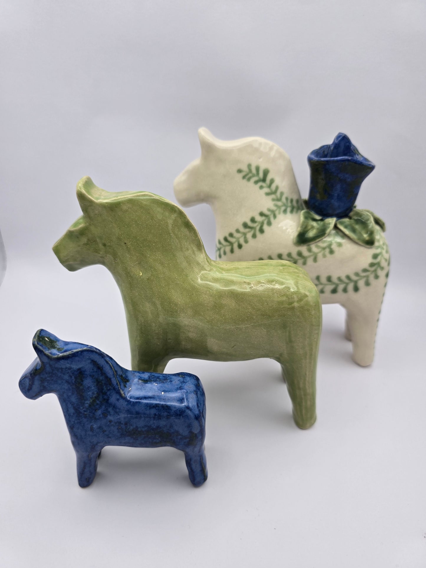 Swedish 'Dalahäst' Candle Holder